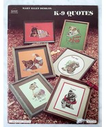 Vintage Mary Ellen Designs K-9 Quotes Cross Stitch/Needlepoint Summit De... - $9.04 CAD