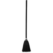 Rubbermaid Commercial Products Lobby Outdoor/Indoor Broom, Black, Heavy Duty Lon - £19.97 GBP