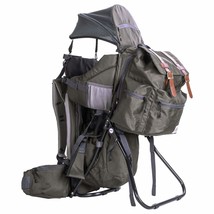 Clevrplus Urban Explorer Child Carrier Hiking Baby Backpack, Olive Green - £130.48 GBP