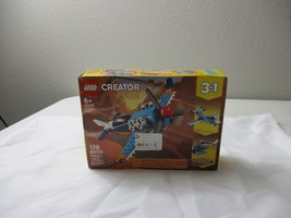 Lego Creator Propeller Plane 31099 Building Toy 128 pcs Build 3 in 1  - $19.79