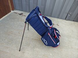 Sun Mountain 3.5LS Dual Strap Golf Stand Bag Red/White/Blue w Raincover ... - $3,803.37 MXN