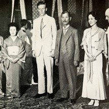 Charles Lindbergh Premier Japan Wakatsuki 1935 Aviation Print DWT5A - $41.05 CAD