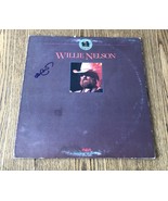 Willie Nelson AUTOGRAPHED signed #1 RECORD vinyl  - $547.06 CAD