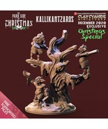 3D Printed Clay Cyanide Kallikantzaros The Dark Side of Christmas 28mm-32mm - €10,11 EUR+