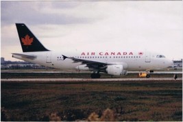 Photograph Airplane C-FYJI Air Canada Airbus A319-114  4 x 6 - $0.68