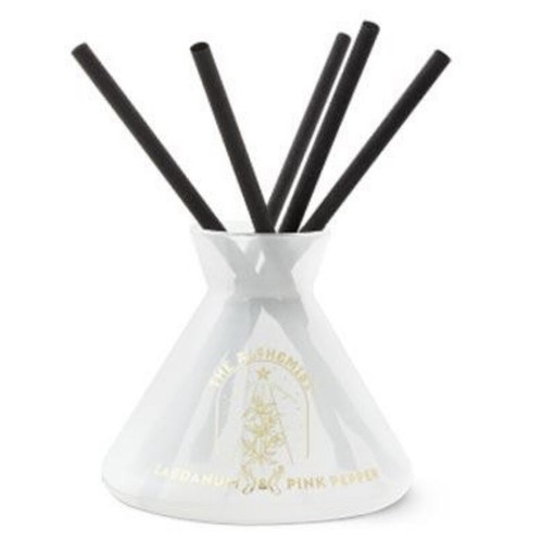 THE ALCHEMIST Reed Diffuser LABDANUM &amp; PINK PEPPER Glass Container ALDI NEW - $28.59