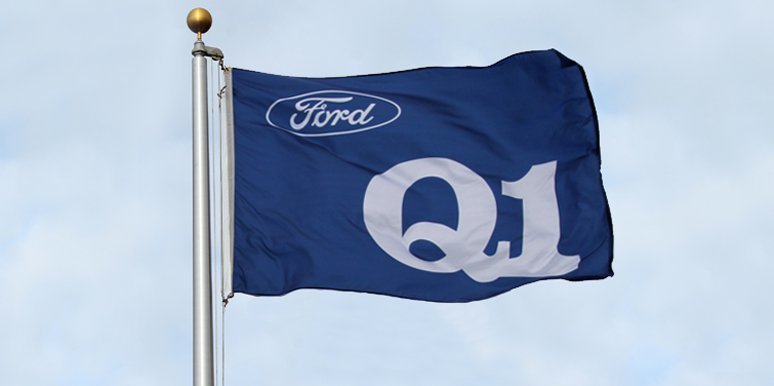 Ford Q1 Flag 3X5 Ft Polyester Banner USA 90x150cm - $20.00