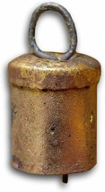 One Dozen 1 inch high Tin Bells with Metal Striker Patio Church Bell Set of 12 - £13.74 GBP