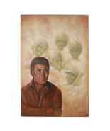 Untitled (Father Thought Of Children) By Anthony Sidoni Signed Oil On Ca... - $3,107.32