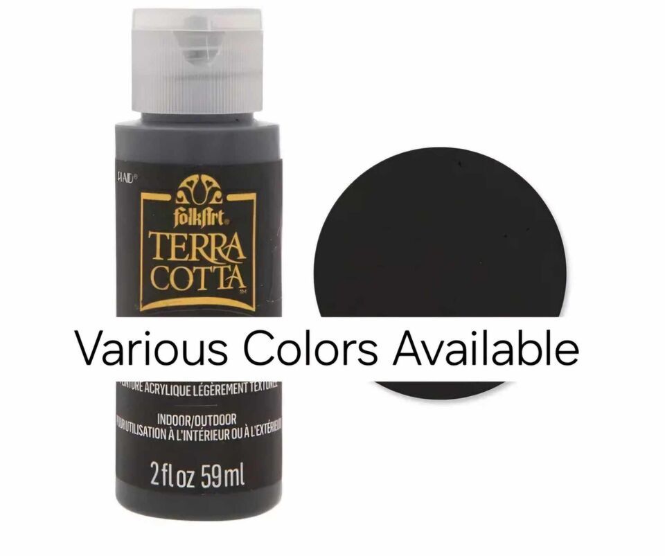 Terra Cotta FolkArt Acrylic Paint 2 oz Price Per Bottle New - $6.99