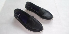 Cole Haan Women Black Nantucket Leather Loafers Shoes D44637 Size 5B EUC - €25,67 EUR