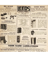 1931 Leed&#39;s Radio Supply Store Advertisement Electronics Vintage NYC DWU17F - $24.99
