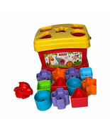 Fisher Price Shape Sorter 2006 Mattel Box Lid and Blocks Toddler Toy - $187.20 MXN