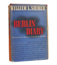 William L. Shirer BERLIN DIARY  1st Edition Early Printing - $239.97