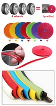 8M / Roll Rim blades Car Vehicle Color Wheel Rims Protectors Decor Strip Tire Gu - £75.22 GBP