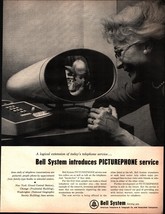BELL TELEPHONE SYSTEM introduces PICTUREPHONE service - Vintage 1964 Mag... - $25.05