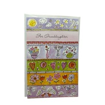 Dynamic Greetings By Gallant Happy Birthday Granddaughter Greeting Card - £3.88 GBP
