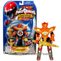 Year 2007 Power Rangers Operation Overdrive 6&quot; Figure Mission Response Sentinel - £43.95 GBP