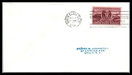 1954 US Cover - Santa Clara, California to Utica, New York D20 - $1.97