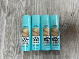 Lot of 4 L&#39;Oreal Paris Magic Root Cover Up Spray  Light to Medium Blonde - $21.66