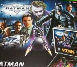 Stern Batman Dark Knight Pinball POSTER Large 33 X 23 German Promo Wall ... - $55.79