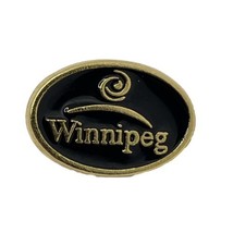 Winnipeg Canada City State Enamel Lapel Hat Pin - $5.95