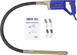 Concrete Vibrator 1500W Electric Vibrator 13000 Vibrations per Minute - $186.87 CAD