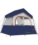 Hikergarden 6 Person Camping Tent | Windproof Fabric Cabin Tent Outdoor | - $181.95