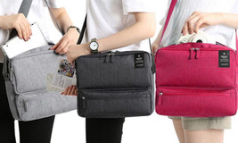 Travel Bag Hand Cabin Luggage Cross Body Multi Compartment Long Strap Me... - £11.40 GBP+