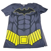 Sexy Batman Woman&#39;s Halloween Costume T Shirt Cape Size L Rubies DC Comic - £11.92 GBP