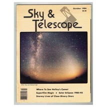 Sky &amp; Telescope Magazine October 1984 mbox796 Where To See Halley&#39;s Comet - £3.07 GBP
