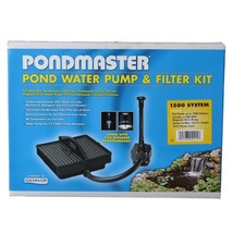 Pondmaster Garden Pond Filter System Kit Model 1500 - 500 GPH (Up to 1,0... - £302.81 GBP