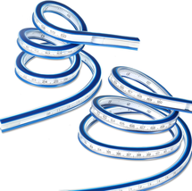 2 Pieces 24'' and 36'' Flexible Curve Rulers Double Side Scale Ruler - $19.10