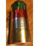 Christmas Ribbon Metallic Curling Ea Color 3/16”x240 80 ft-Red Green Sil... - $220.14 MXN