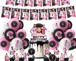 Soccer Star Birthday Party Decoration, Include Miami Cf Birthday Banner,... - $38.99