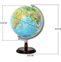 Replogle English World Globe With Fine Cherry Wood Stand/Base. - £39.72 GBP