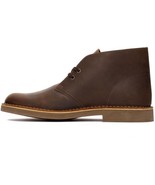 Clarks Men&#39;s Desert Boot Evo Shoes Beeswax Leather Size 9.5 - $1,648.88 MXN