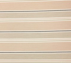 Ballard Designs Beatrice Petal Pink Taupe Stripe Sunbrella Fabric By Yard 54&quot;W - £15.97 GBP