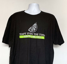 Hornitos Tequila Lime Shot Tempt Even the Timid T Shirt Mens XXL Black  - £17.51 GBP