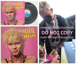 Billy Idol signed To Be A Lover album vinyl LP COA exact proof autographed - $494.99