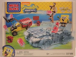 New Mega Bloks SpongeBob SquarePants Invisible Boatmobile Rescue Patrick... - $55.00