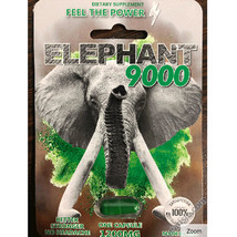 Elephant 9000 Male Enhancement Capsules - 1200mg Strength Boosting Formula - $49.90 CAD