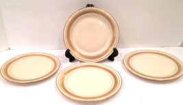Rosenthal Germany Ivory ROYAL # 97797 Bread Butter Plate 6&quot; Gold Set of 4 VTG - £22.67 GBP