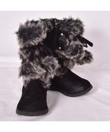 US Polo Black Baby Boots Toddler Girls Size 5 - $233.74 MXN