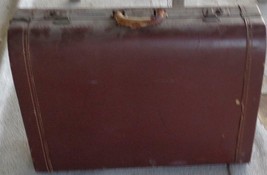 Nice Vintage Hard Shell Large Size Suitcase - Usable Condition - Great Vintage - £39.68 GBP