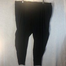 Torrid Size 3 Black Stretch Knit Pull-on Pants Pockets - £19.71 GBP