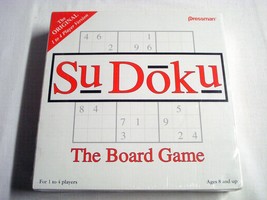 New Sealed Sudoku The Board Game 2005 Pressman #5205 - $9.99