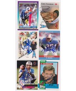 Houston Oilers Signed Autographed Lot of (6) Football Cards - Jeff Alm, ... - €12,93 EUR