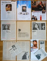 JONI MITCHELL clippings 1970s/10s magazine articles photos female musician - £6.72 GBP