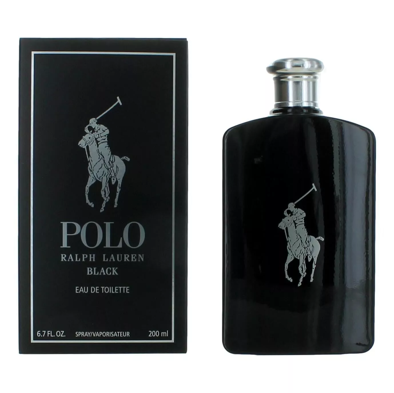 Polo Black by Ralph Lauren 6.7 oz EDT Cologne for Men New In Box